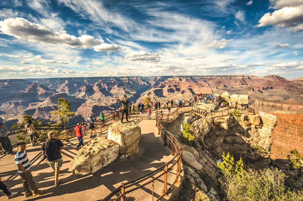 Mather Point Lookout Grand Canyon