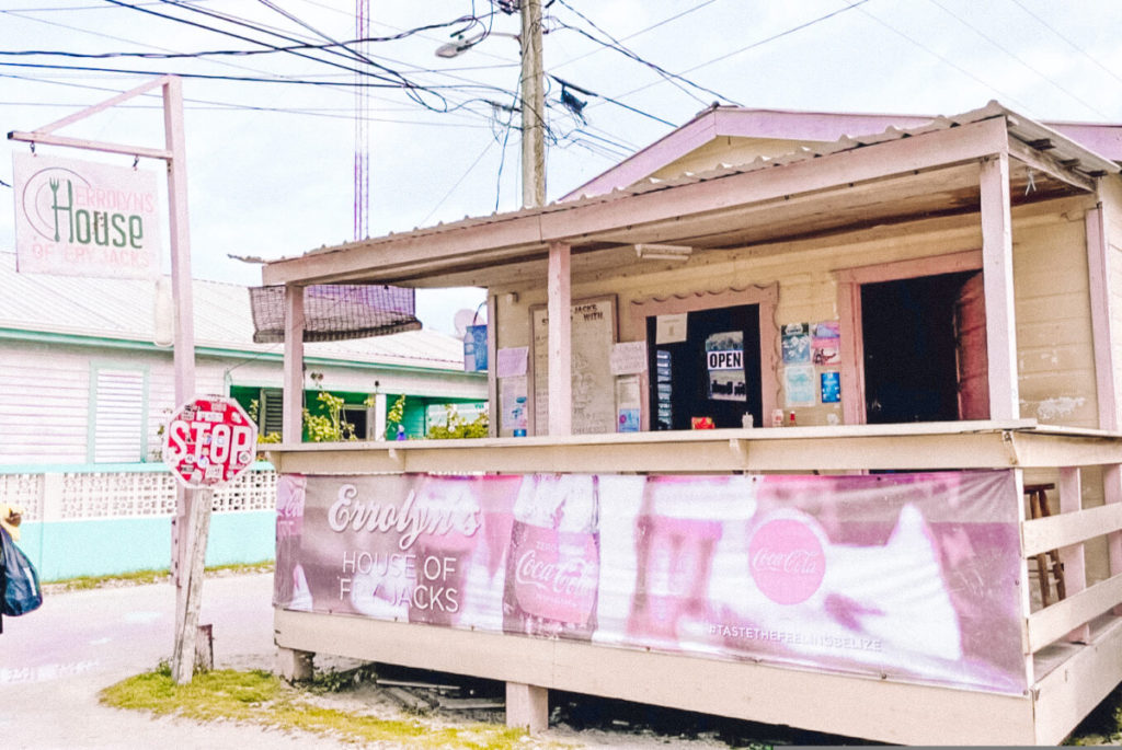 Errolyn's House of FryJacks Caye Caulker