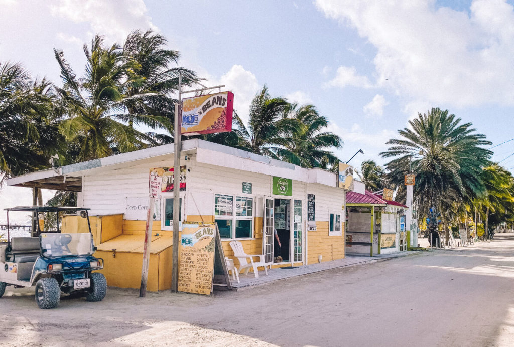 Ice n Beans Caye Caulker 