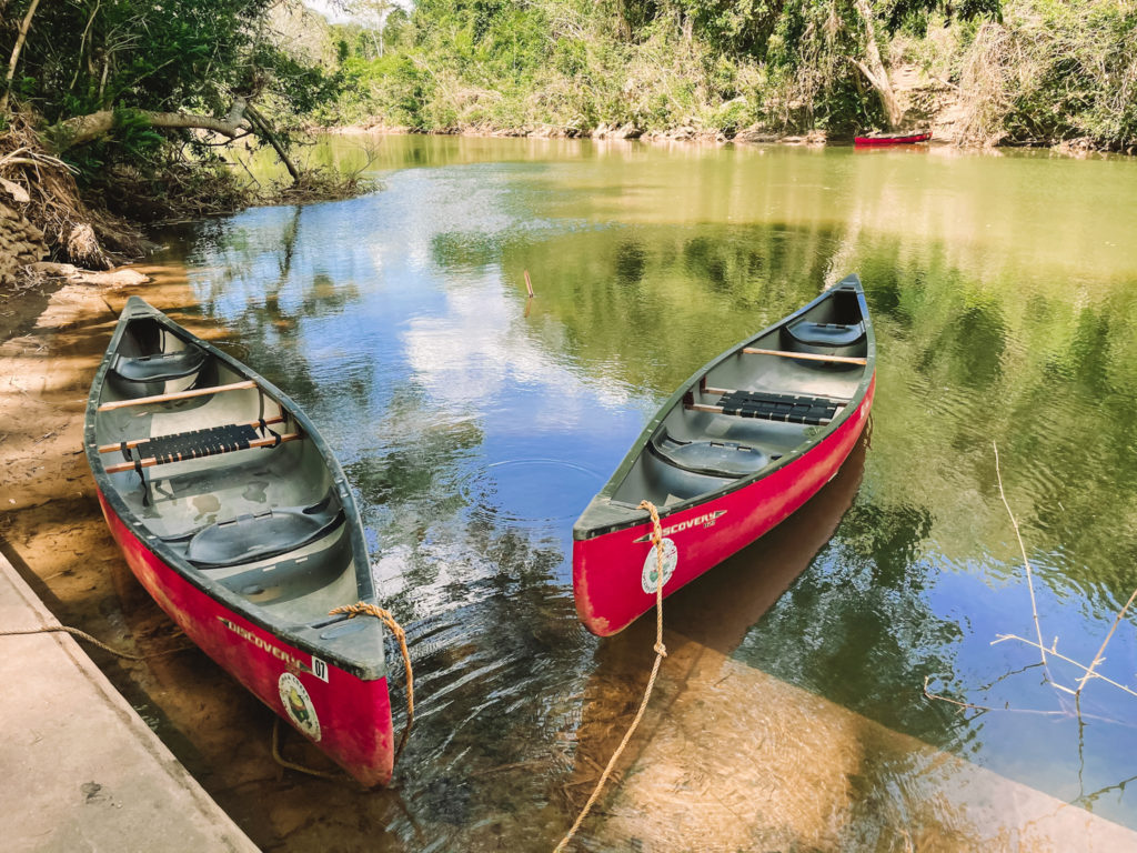 Canoeing the Macal River