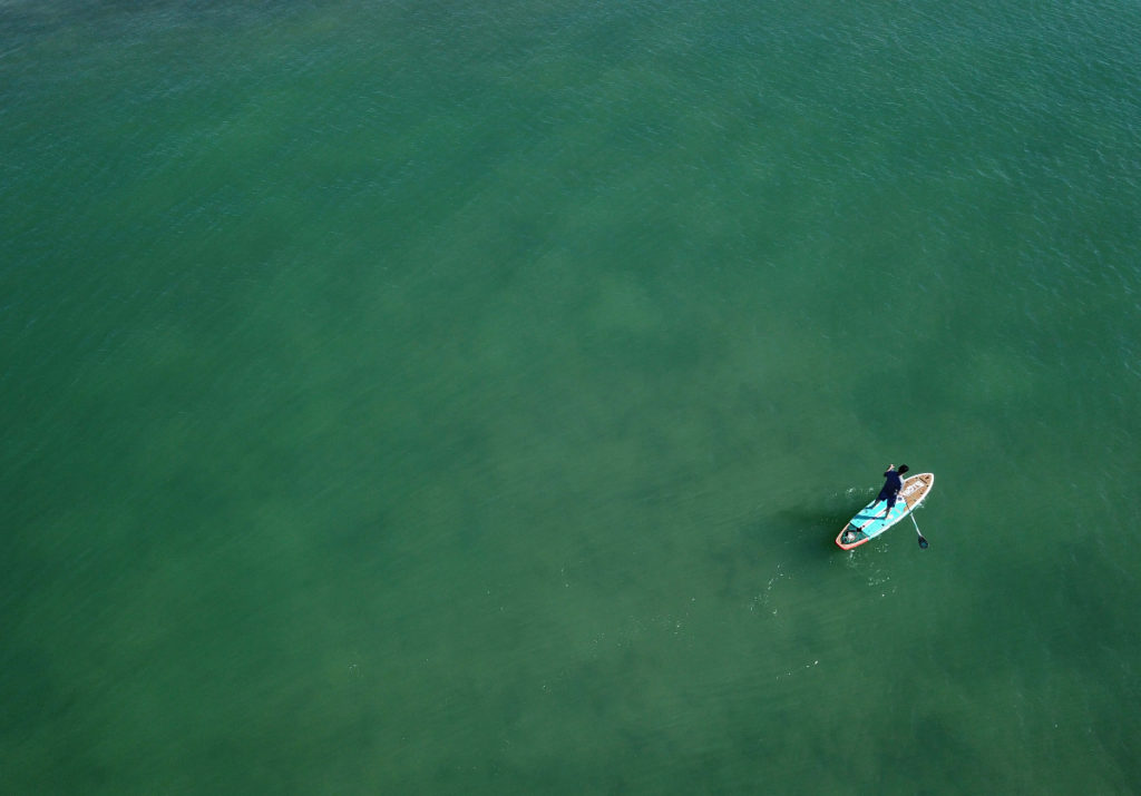 stand up paddleboarding