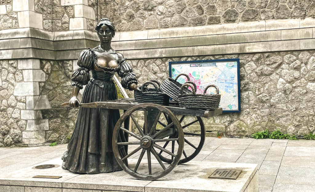 Molly Malone Statue 