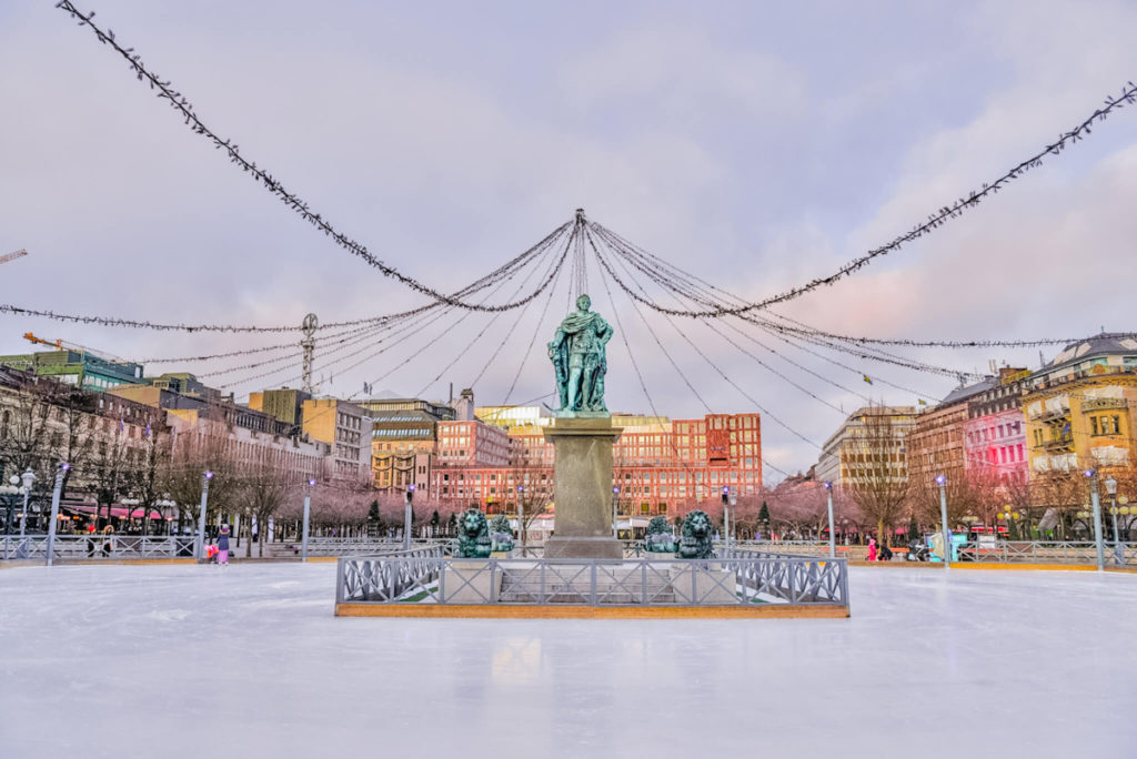 Stockholm Ice Rink - Stockholm Sweden winter