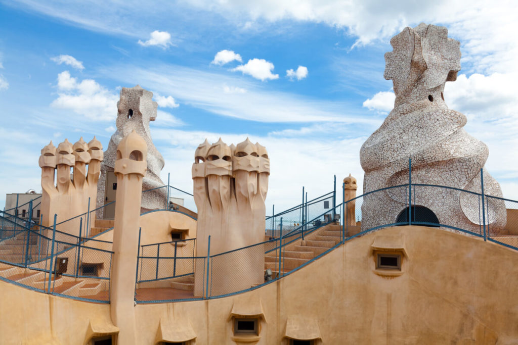 Casa Mila in Barcelona