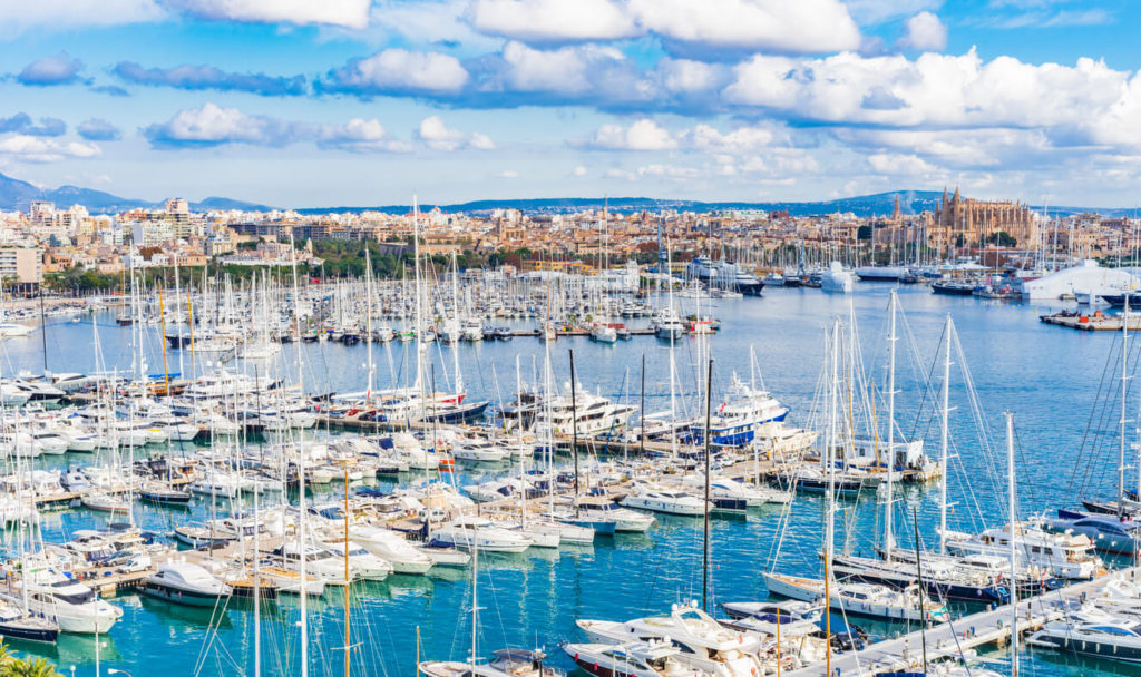 Sailing in Palma de Mallorca