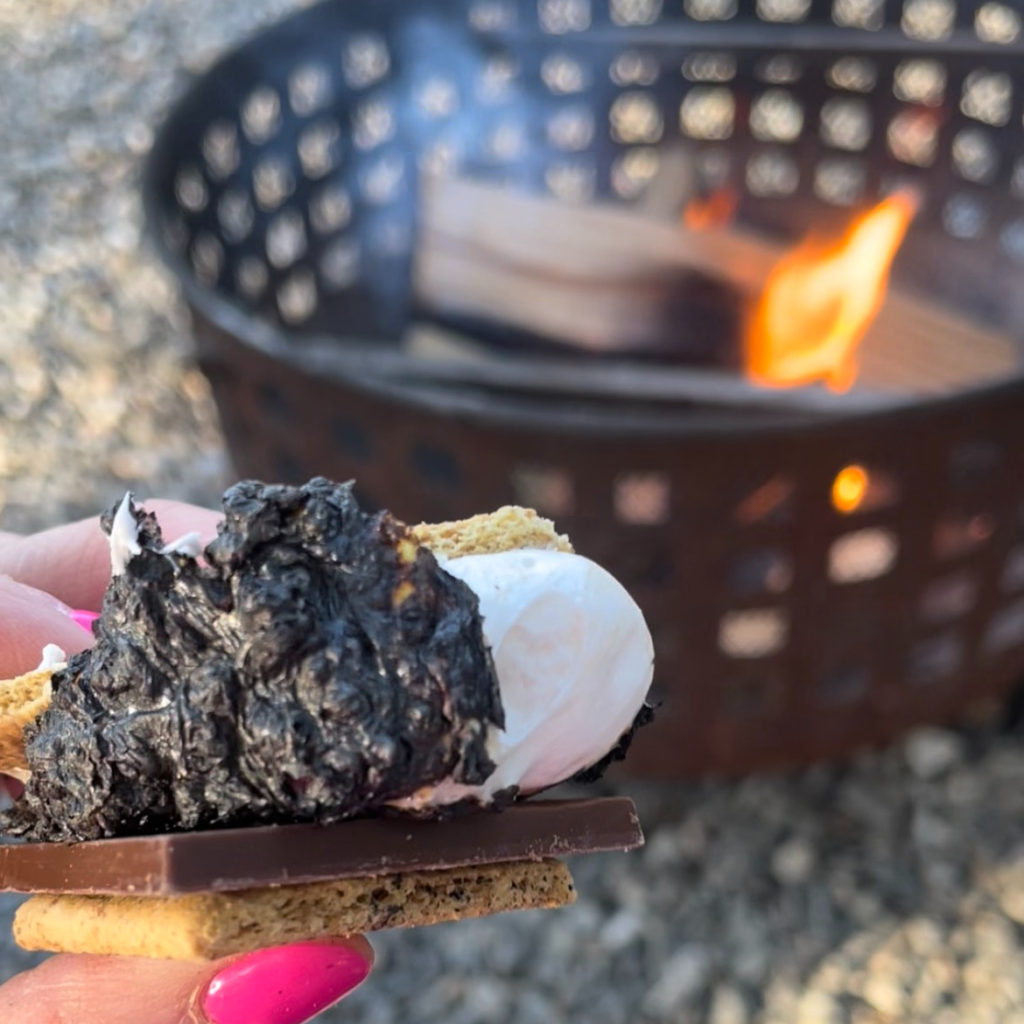 Smores at Getaway House