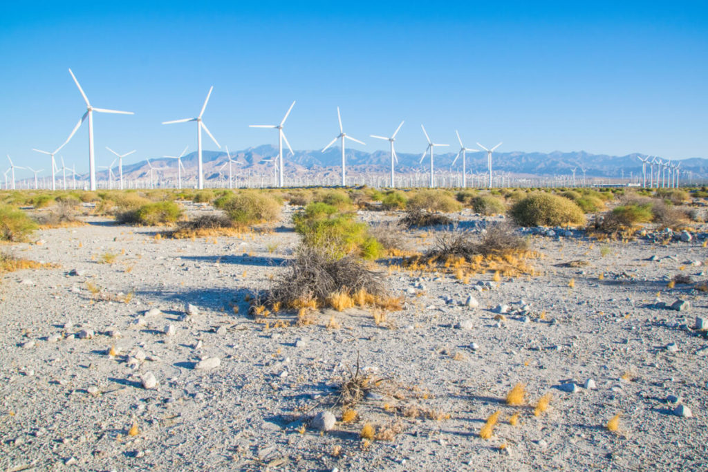 Palm Springs windmills 