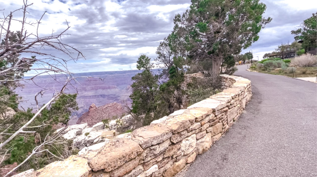 Rim Trail sunrise sunset 
sunset Grand Canyon