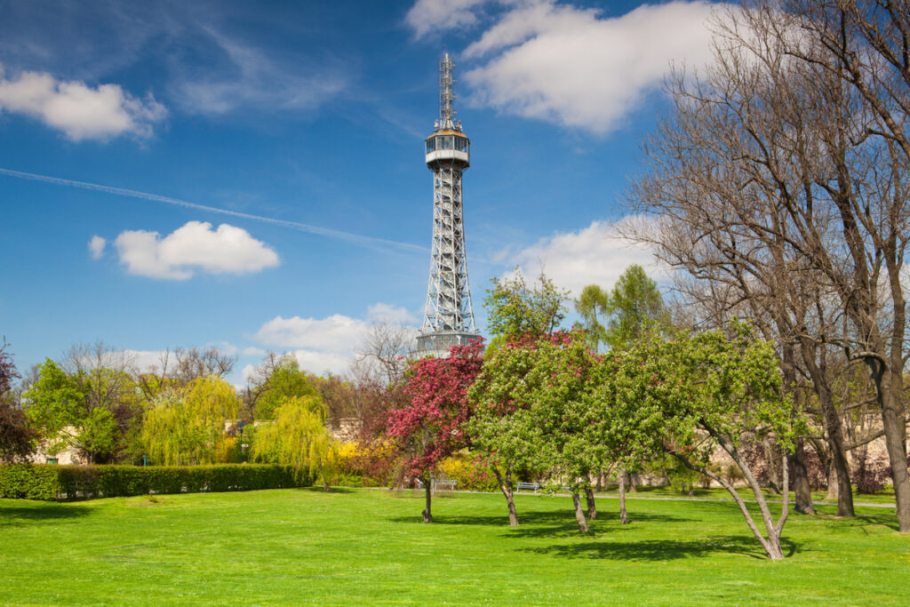 Petrin Tower in Prague